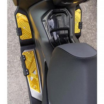 Стъпки за стъпала на мотоциклет Поставка за крака Подложка за крака Педал Стойки за крака Подложки за Honda Forza350 FORZA 350 NSS350 2018 2019 2020 2021