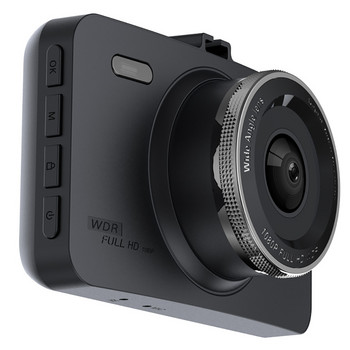 Нова версия 2022 г. Автомобилна DVR камера с двоен обектив HD 1080P Dash Cam Автоматичен цифров видеорекордер Dashcam Camera IPS сензорен екран G-Senso