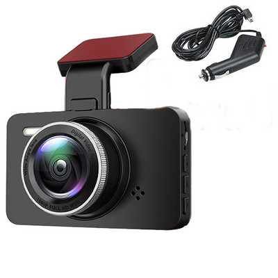 Versiune nouă 2022 Cameră DVR pentru mașină cu lentilă duală HD 1080P Dash Cam Înregistrare video digitală automată Dashcam Camera IPS Ecran tactil G-Senso