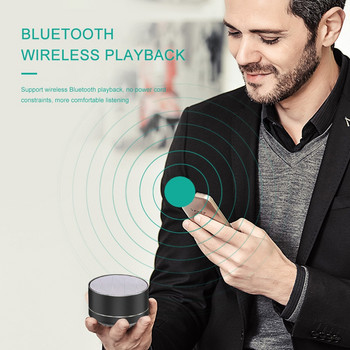 Ασύρματο ηχείο Bluetooth A10 Μικρό ατσάλι Cannon Subwoofer Φορητό μίνι δωροκάρτα Bluetooth SpeakerColor