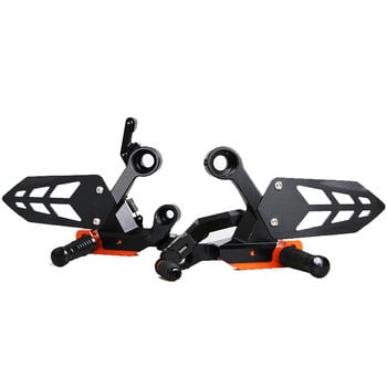 Για KTM 790/890 Duke CNC Footrest Kit Rearset Kit Ρυθμιστής ποδιών μοτοσικλέτας Brake Gear Shifte Rearset Duke790 Duke890