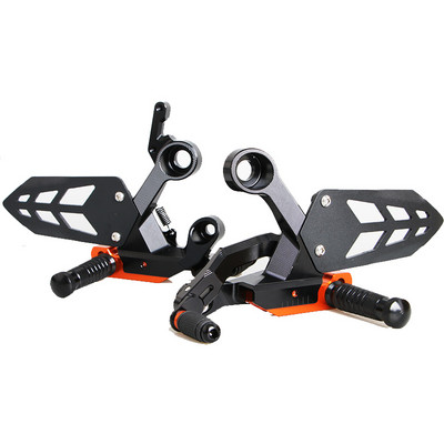 Pentru KTM 790/890 Duke Set de picioare pentru suport pentru picioare CNC Set de picior de reglare Set de picioare pentru motocicletă Schimb de viteze de frână Schimb spate Duke790 Duke890