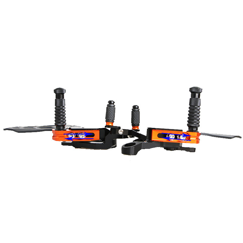 Pentru KTM 790/890 Duke Set de picioare pentru suport pentru picioare CNC Set de picior de reglare Set de picioare pentru motocicletă Schimb de viteze de frână Schimb spate Duke790 Duke890