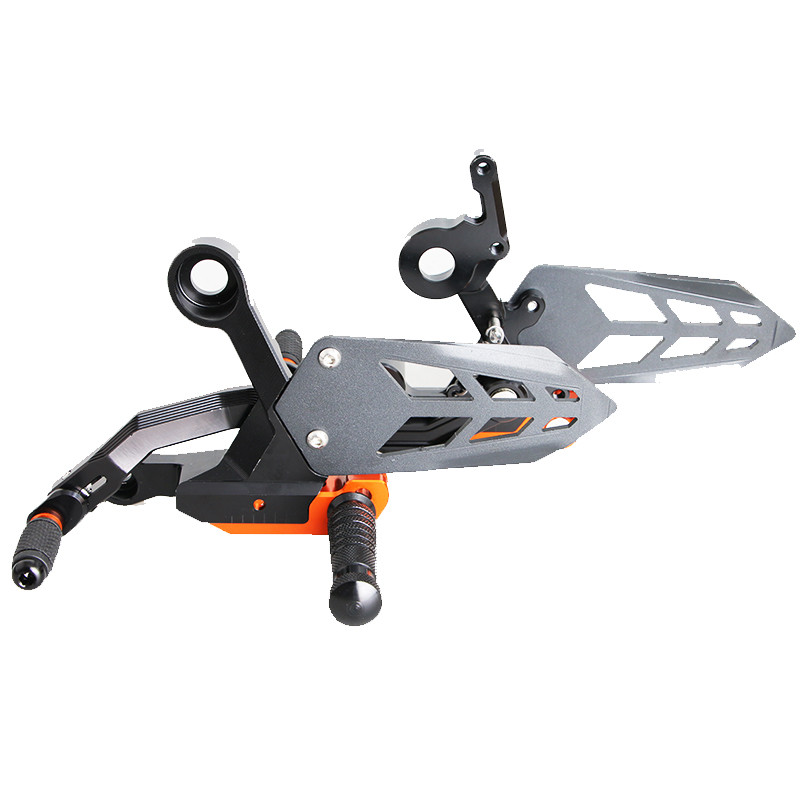 Pentru KTM 790/890 Duke Set de picioare pentru suport pentru picioare CNC Set de picior de reglare Set de picioare pentru motocicletă Schimb de viteze de frână Schimb spate Duke790 Duke890