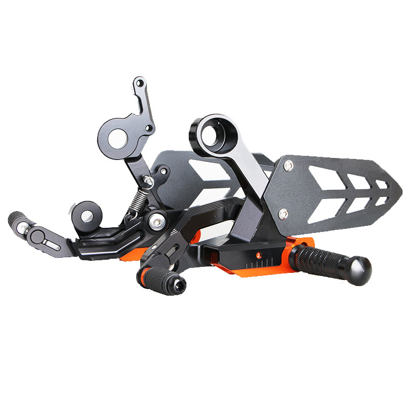 Pentru KTM 790/890 Duke Set de picioare pentru suport pentru picioare CNC Set de picior de reglare Set de picioare pentru motocicletă Schimb de viteze de frână Schimb spate Duke790 Duke890