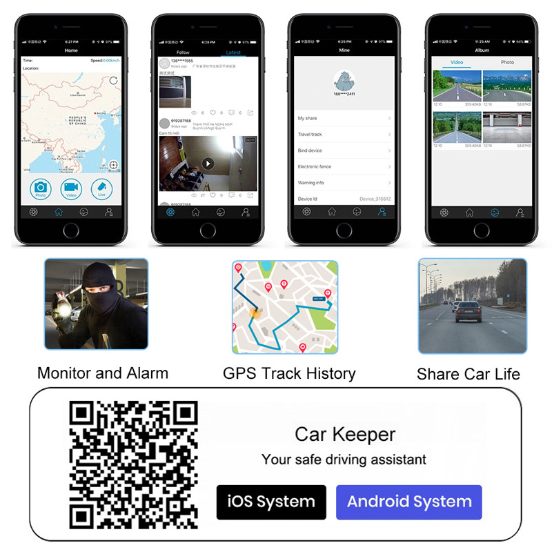 12 hüvelykes 4G ADAS Android 8.1 Dashcam Mirror autó DVR GPS Navigation 1080P Video Recorder Regisztrátor 24 órás parkolási monitor