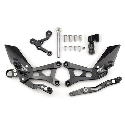 MTKRACING pentru YAMAHA YZF-R6 YZF R6 2017-2020 Seturi din spate Înălți pedala Resets reglabile Șervețe Levier schimbător frână