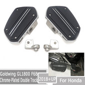 Új motorkerékpár krómozott dupla nyomtávú padló a Honda Goldwing Tour DCT légzsákhoz 1800 F6B GL1800 2018 2019 2020 2021