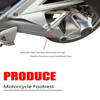 За BMW R1200RT K1600GT R 1200RT R1200 RT 2005-2021 2020 Мотоциклетна регулируема задна поставка за крака Въртящи се колчета за краката на пътника Поставки