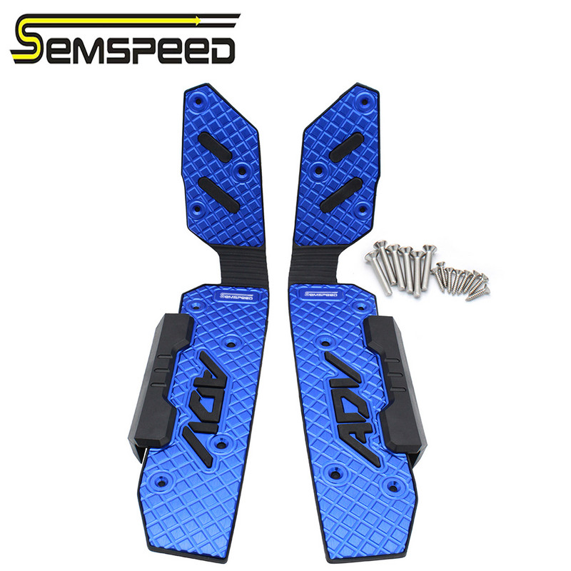 SEMSPEED pentru Honda ADV 160 2021 2022 2023 ADV160 Covorașe CNC Suport pentru picioare Tablou de picioare Trepte Plăci Suport placa