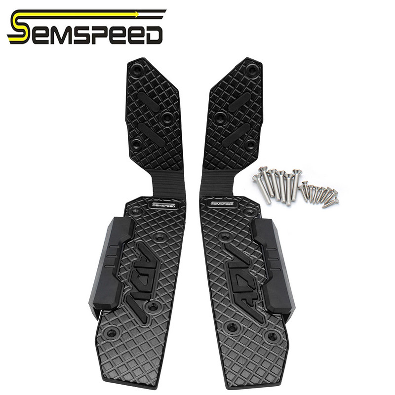 SEMSPEED pentru Honda ADV 160 2021 2022 2023 ADV160 Covorașe CNC Suport pentru picioare Tablou de picioare Trepte Plăci Suport placa
