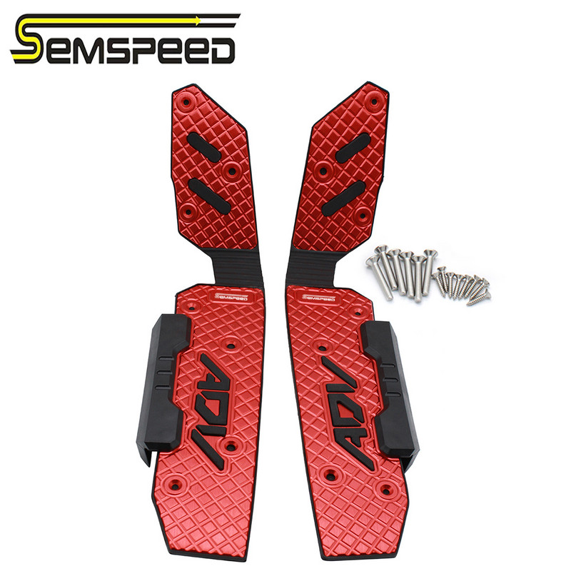 SEMSPEED pentru Honda ADV 160 2021 2022 2023 ADV160 Covorașe CNC Suport pentru picioare Tablou de picioare Trepte Plăci Suport placa