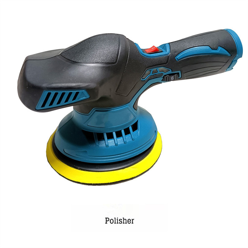 Slefuitor de mașină fără fir de 12V, baterie cu litiu, 6 viteze, reglabil, fără fir, mașină electrică de șlefuit cu ceară, instrument de spălare automată pentru frumusețea mașinii