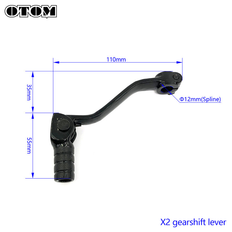 OTOM sebességváltó pedál kar motorkerékpár ATV Dirt Bike Pit kerékpárokhoz sebességváltó karok Kayo X2 X6 Honda CB Series Guizun MX6
