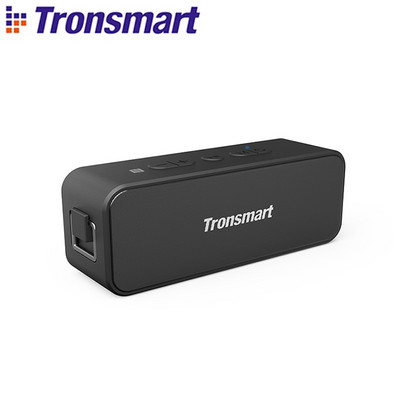 Tronsmart T2 Plus garsiakalbis Bluetooth garsiakalbis lauke nešiojamas garsiakalbis su vandeniui atspariu IPX7, NFC, 24h grojimo laiku, Micro SD