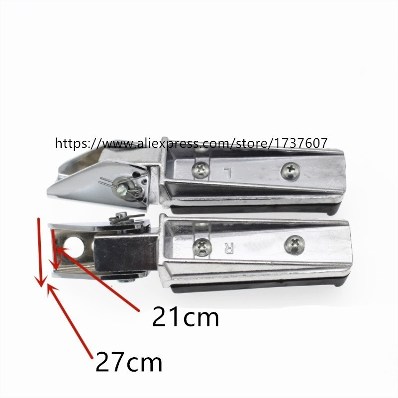 1 pereche pedală de motocicletă pentru suport pentru picioare QS125-3 GT125EN150 HJ125K-2