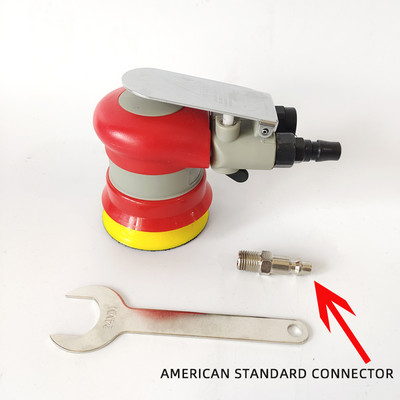 Pneumatinis kampinis šlifuoklis, 3 colių šlifavimo diskas, švitrinio popieriaus mašina Abrazyviniai įrankiai Automobilių poliravimo priedai, skirti automobilių šlifavimui