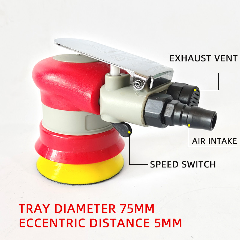 Pneumatinis kampinis šlifuoklis, 3 colių šlifavimo diskas, švitrinio popieriaus mašina Abrazyviniai įrankiai Automobilių poliravimo priedai, skirti automobilių šlifavimui