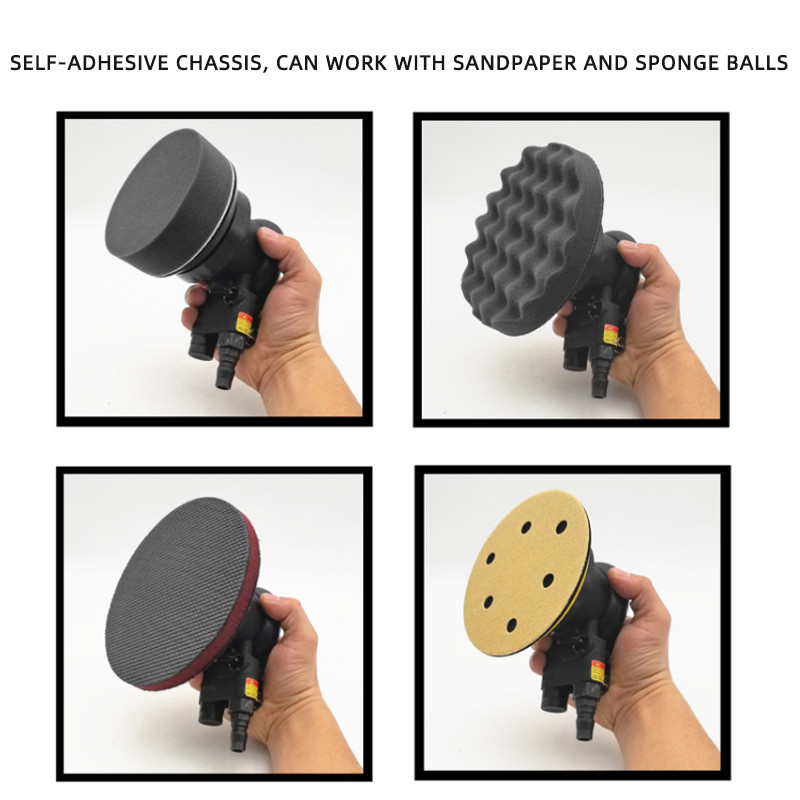 Pneumatinis kampinis šlifuoklis, 3 colių šlifavimo diskas, švitrinio popieriaus mašina Abrazyviniai įrankiai Automobilių poliravimo priedai, skirti automobilių šlifavimui