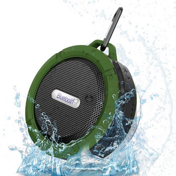 C6 Αδιάβροχο φορητό ηχείο Bluetooth Outdoor Sport Sound Box Mini Bluetooth Audio Κινητό τηλέφωνο Subwoofer αυτοκινήτου Μικρά ηχεία