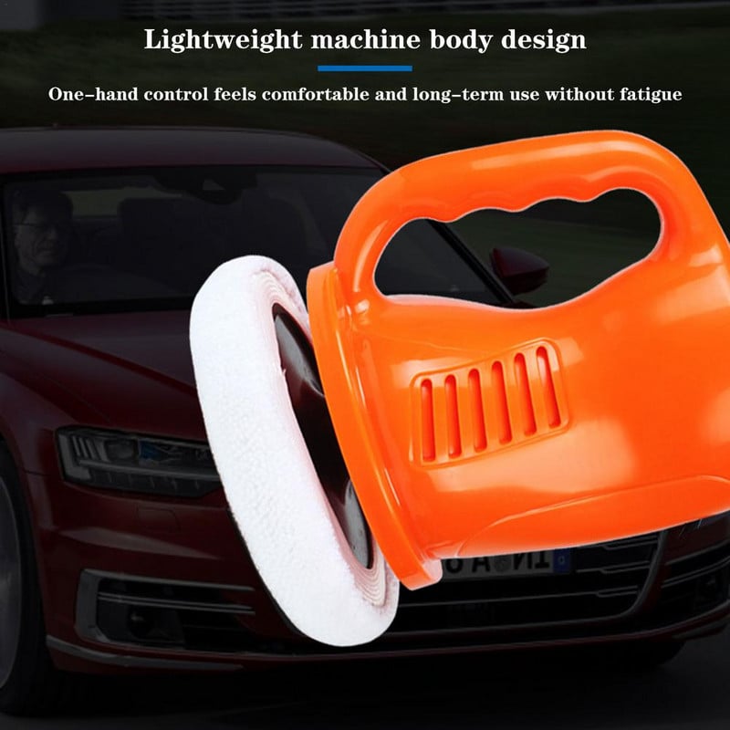 12V 36W vaškavimo poliravimo mašina Auto Paint Care Automobilių poliruoklis Elektrinis vaškas Buffing Šlifavimo įrankis "Pasidaryk pats" vaškavimo šlifavimo įrankiai