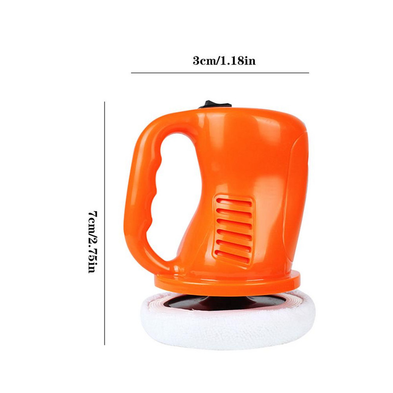 12V 36W vaškavimo poliravimo mašina Auto Paint Care Automobilių poliruoklis Elektrinis vaškas Buffing Šlifavimo įrankis "Pasidaryk pats" vaškavimo šlifavimo įrankiai