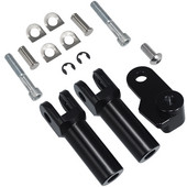 Pentru Harley Softail Slim FLS FLSS 12-2017 Cross Bones FLSTSB 2008-2011 Suport pentru picior de pasager pentru motociclete Kit de montare șochetă