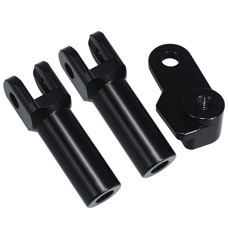 Pentru Harley Softail Slim FLS FLSS 12-2017 Cross Bones FLSTSB 2008-2011 Suport pentru picior de pasager pentru motociclete Kit de montare șochetă