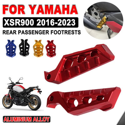 XSR900 lábtartók Hátsó lábtartók Utasok lábtámaszai Yamaha XSR 900 2017-2020 2021 2022 2023 motorkerékpár-tartozékok