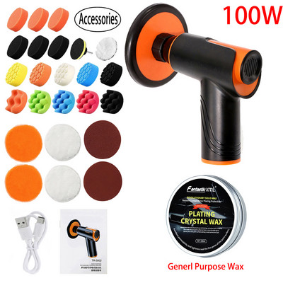 148W belaidis poliruoklis elektrinis remonto įrankis automobilių įbrėžimams taisyti dažus poliravimo valymo mašina automobilių vaškavimo mašina elektriniai įrankiai