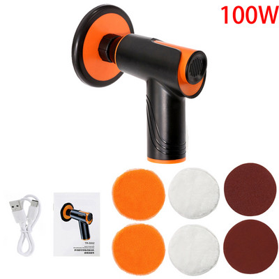 148W belaidis poliruoklis elektrinis remonto įrankis automobilių įbrėžimams taisyti dažus poliravimo valymo mašina automobilių vaškavimo mašina elektriniai įrankiai