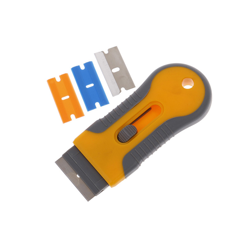 Lamă de curățare Răzuitor Lamă de sticlă Curățare lamă de plastic Lamă de îndepărtare a adezivului Lamă de îndepărtare a adezivului pentru geamuri Instrument pentru peliculă auto