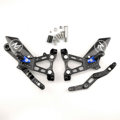 MTKRACING pentru BMW S1000RR S1000 RR 2019-2022 2020 2021 Seturi din spate Pedală înălțită Reglaje spate reglabile Șervețe Levier schimbător frână
