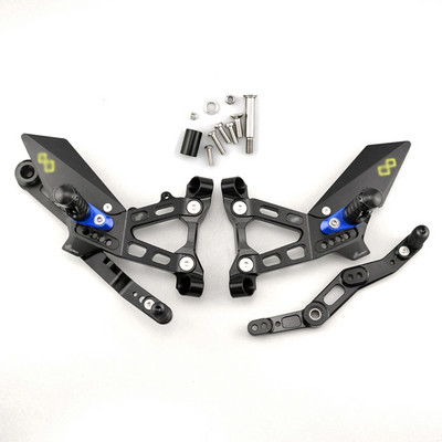MTKRACING pentru BMW S1000RR S1000 RR 2019-2022 2020 2021 Seturi din spate Pedală înălțită Reglaje spate reglabile Șervețe Levier schimbător frână