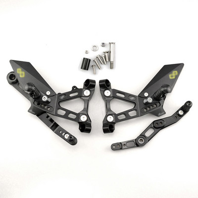 MTKRACING pentru BMW S1000RR S1000 RR 2019-2022 2020 2021 Seturi din spate Pedală înălțită Reglaje spate reglabile Șervețe Levier schimbător frână