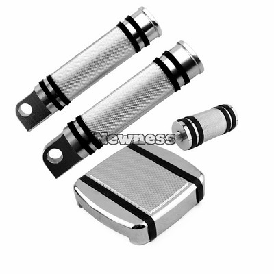 Capac pentru pedală de frână de motocicletă Sujere pentru picior Sujete pentru schimbător de viteze pentru Harley Sportster 883 Dyna Softail Breakout Custom Street XG750