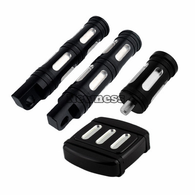 Capac pentru pedală de frână de motocicletă Sujere pentru picior Sujete pentru schimbător de viteze pentru Harley Sportster 883 Dyna Softail Breakout Custom Street XG750