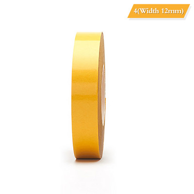 PET cu rezistență la temperaturi ridicate de 50 m, fără urme, bandă adezivă puternică, transparentă, cu două fețe