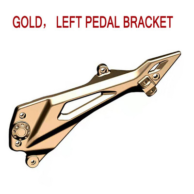 Zontes ZT125 Első hátsó pedáltartó Lábtartó Lábtámasz Lábcsapok Zontes G1-125 G2-125 125-U ZT125-U1 ZT125-U2 125-Z2