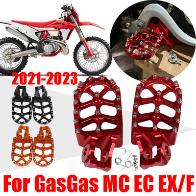 Gázhoz GasGas MC MCF EC EX 85 125 250 300 350 450 F 250F 350F 450F MC250 EC250 Lábtartó Lábtartó lábtartók Pedáltartók
