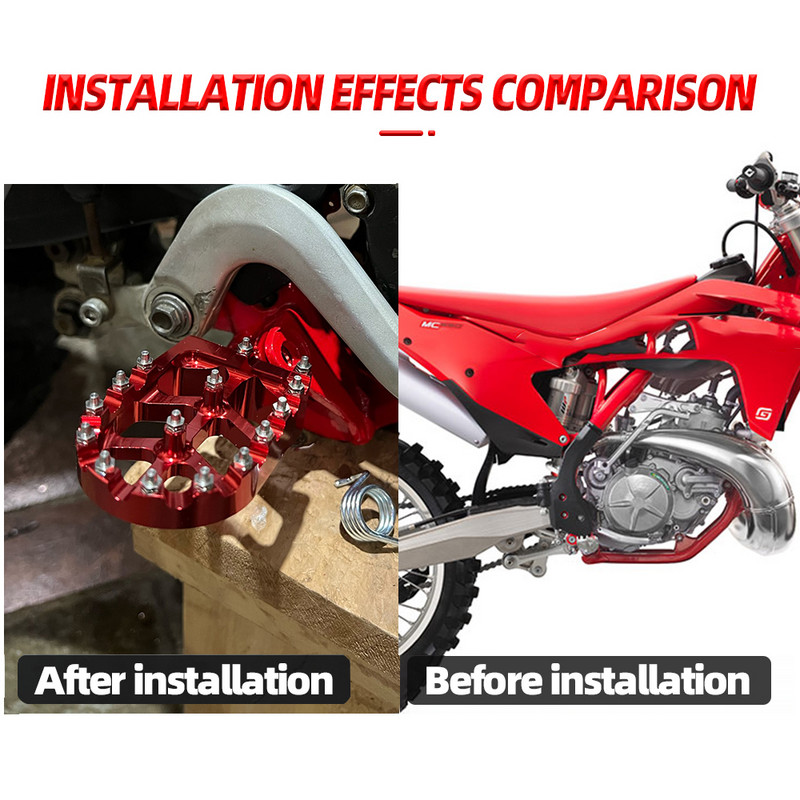 Pentru gaz Gaz GasGas MC MCF EC EX 85 125 250 300 350 450 F 250F 350F 450F MC250 EC250 Suport pentru picioare Suport pentru picioare Suporturi Piese pedale