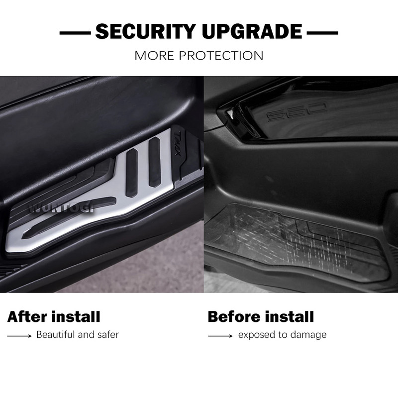 TMAX 560 Accesorii pentru Yamaha T-MAX TMAX560 T-MAX560 2022 Pedale de motociclete Suporturi pentru picioare Suporturi noi din plastic ABS T MAX560