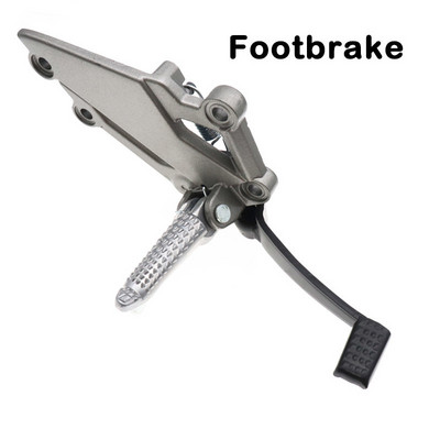 Suport pentru picioare din stânga pentru pedală de schimbător de viteze pentru KAWASAKI NINJA 300/250/R Z250 Z300 EX250 EX300 Sujere pentru picioare din față pentru motocicletă