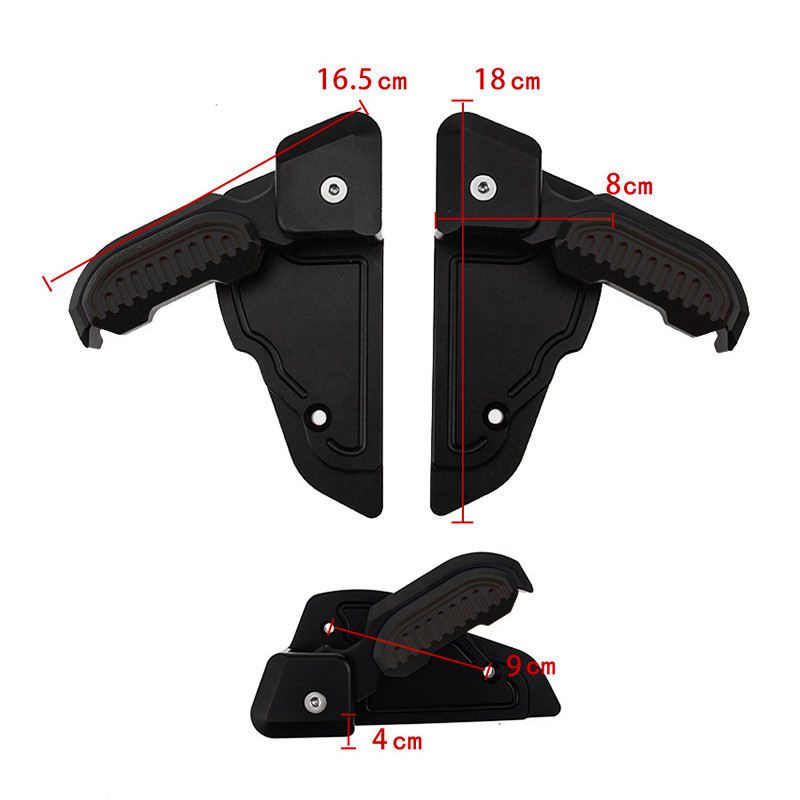 Pentru Vespa Primavera Sprint 125 150 2018 2019 Pad pentru picior pasager din spate Catapulta pentru motociclete Pași pentru pedale pliabile Suporturi