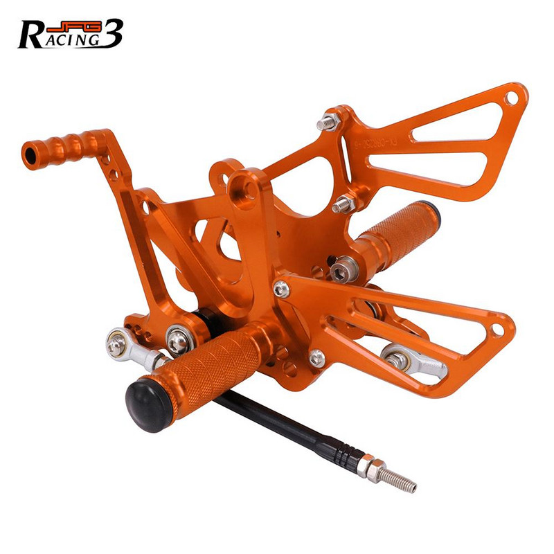 Suporturi reglabile pentru picioare Sujete pentru picior Pedale Repaus pentru HONDA CBR250R CBR300R CB300F 2011-2017 NSR50 NSF100 CBR