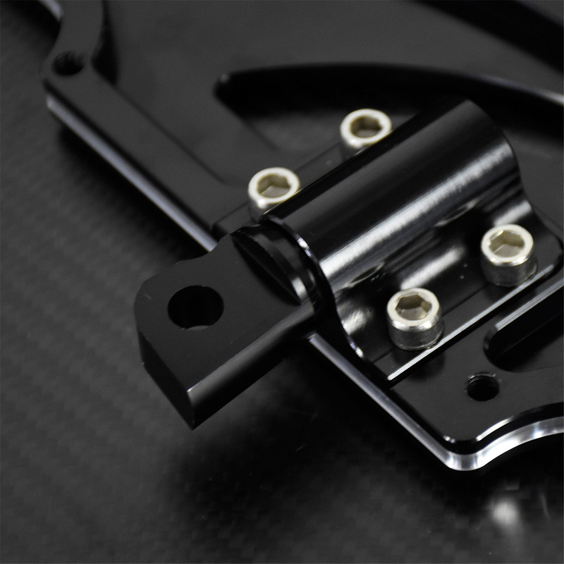 Pedală întinsă pentru podea întinsă a șoferului din față pentru motocicleta pasagerului din spate suporturi pentru picioare pentru Harley Dyna Touring Sportster XL Softail