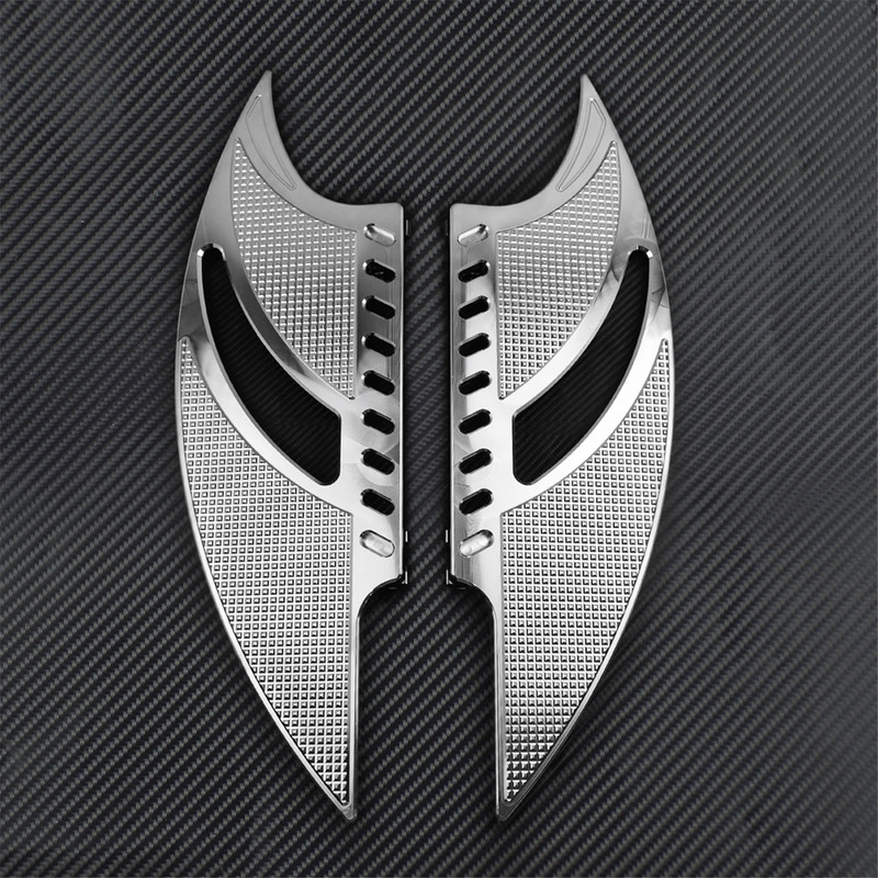 Pedală întinsă pentru podea întinsă a șoferului din față pentru motocicleta pasagerului din spate suporturi pentru picioare pentru Harley Dyna Touring Sportster XL Softail