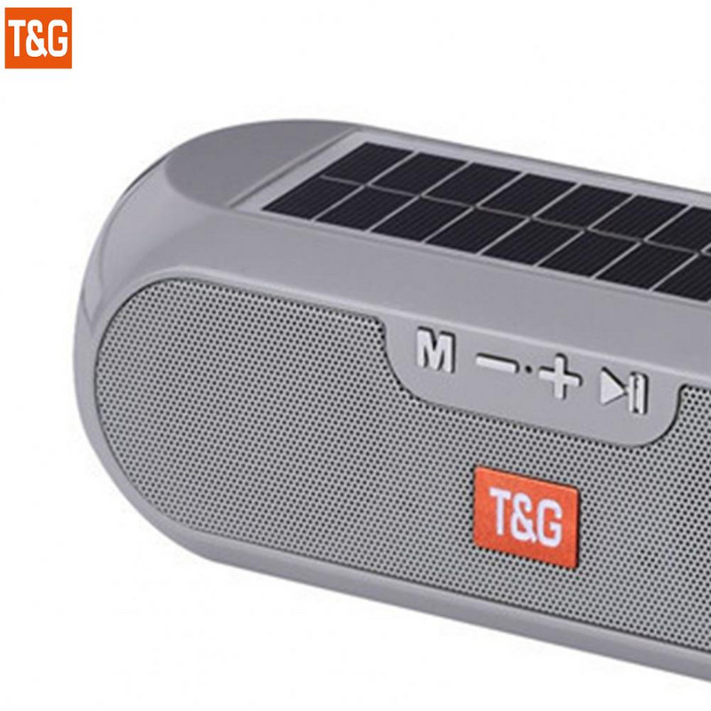 TG182 Mini portabil TWS Coloană de încărcare solară Difuzor Bluetooth fără fir pentru exterior