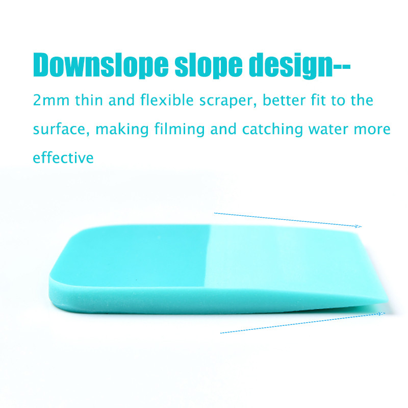 TOFAR Set de nuanțare a geamurilor Instrumente TPU PPF racletă pentru vopsea auto Film de protecție înveliș de vinil Racletă de cauciuc Accesorii auto Curățare ștergător