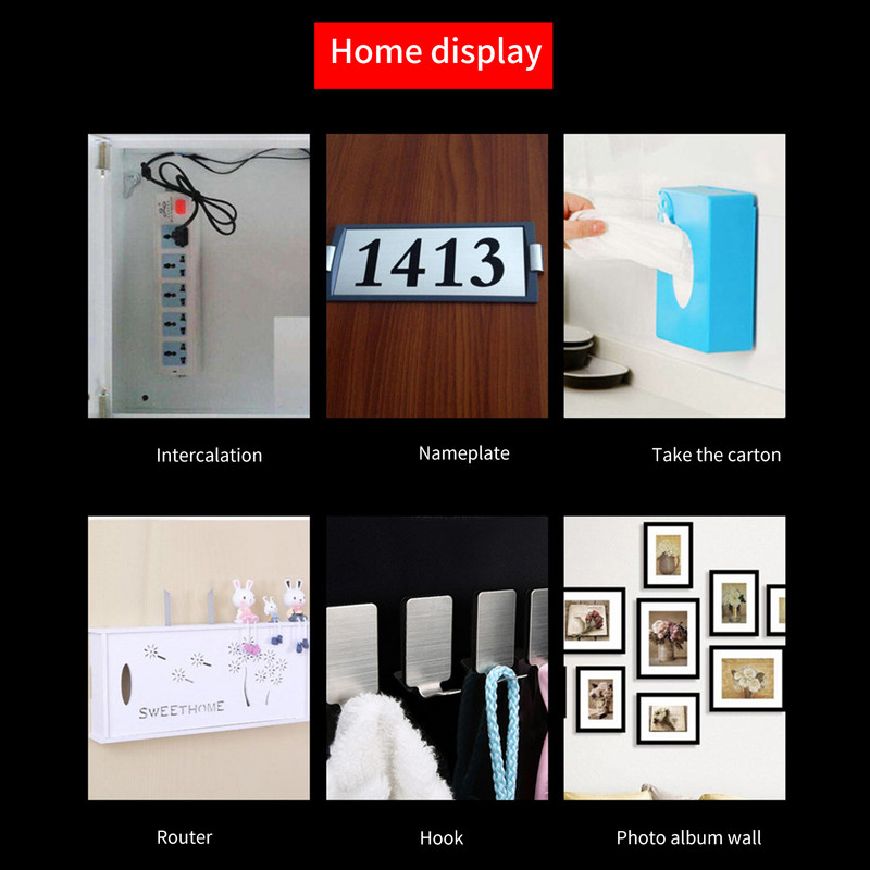 Bandă adezivă puternică de spumă 3M, grosime de 0,8 mm, adeziv cu două părți, rezistentă la apă și umiditate.